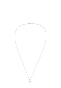 TROPFEN STRUKTURIERT - Halskæder - silberfarben