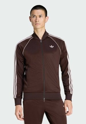 Training jacket - aurora coffee
