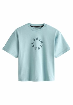 TIERRA CREW LOGO  - T-shirt med print - pale blue