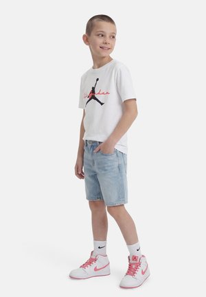 FLIGHT ESSENTIALS SCRIPT UNISEX - T-shirts print - white