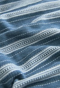 Next TEXTURED STRIPE- REGULAR FIT - T-shirts print - navy blue