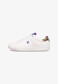 Vald, white/royal purple