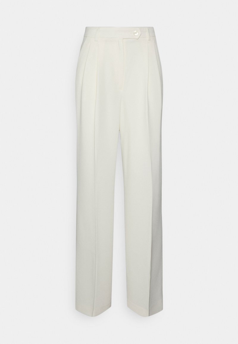 ANDIATA GYTTA - Calças - chalk white