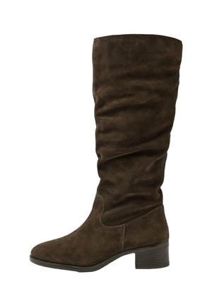 Long Tall Sally, WOMEN'S KNEE HIGH BOOTS - Botas - chocolate
