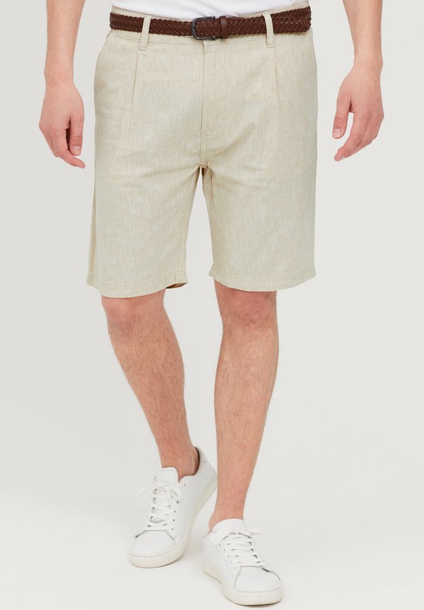 IDLEDIAN LINEN MIX - Shorts - beige