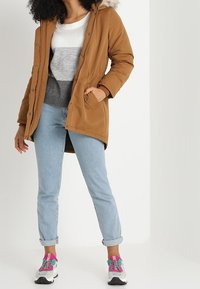 JDY Parkas - dark brown