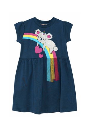 KOALA RAINBOW - Jersey dress - dunkelblau