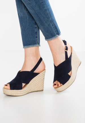 High Heel Sandalette - dark blue