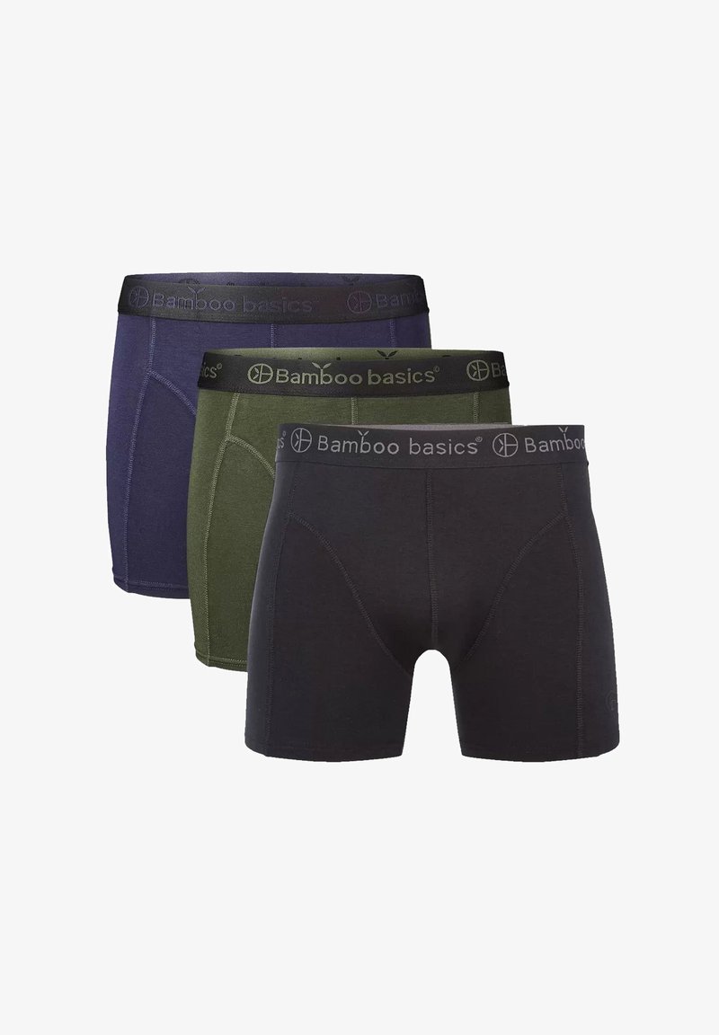 Bamboo Basics 3 PACK - Boxershort - blue/ green/ black