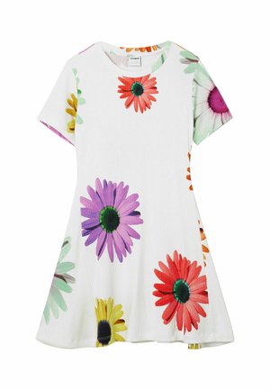 Abito in maglia - white