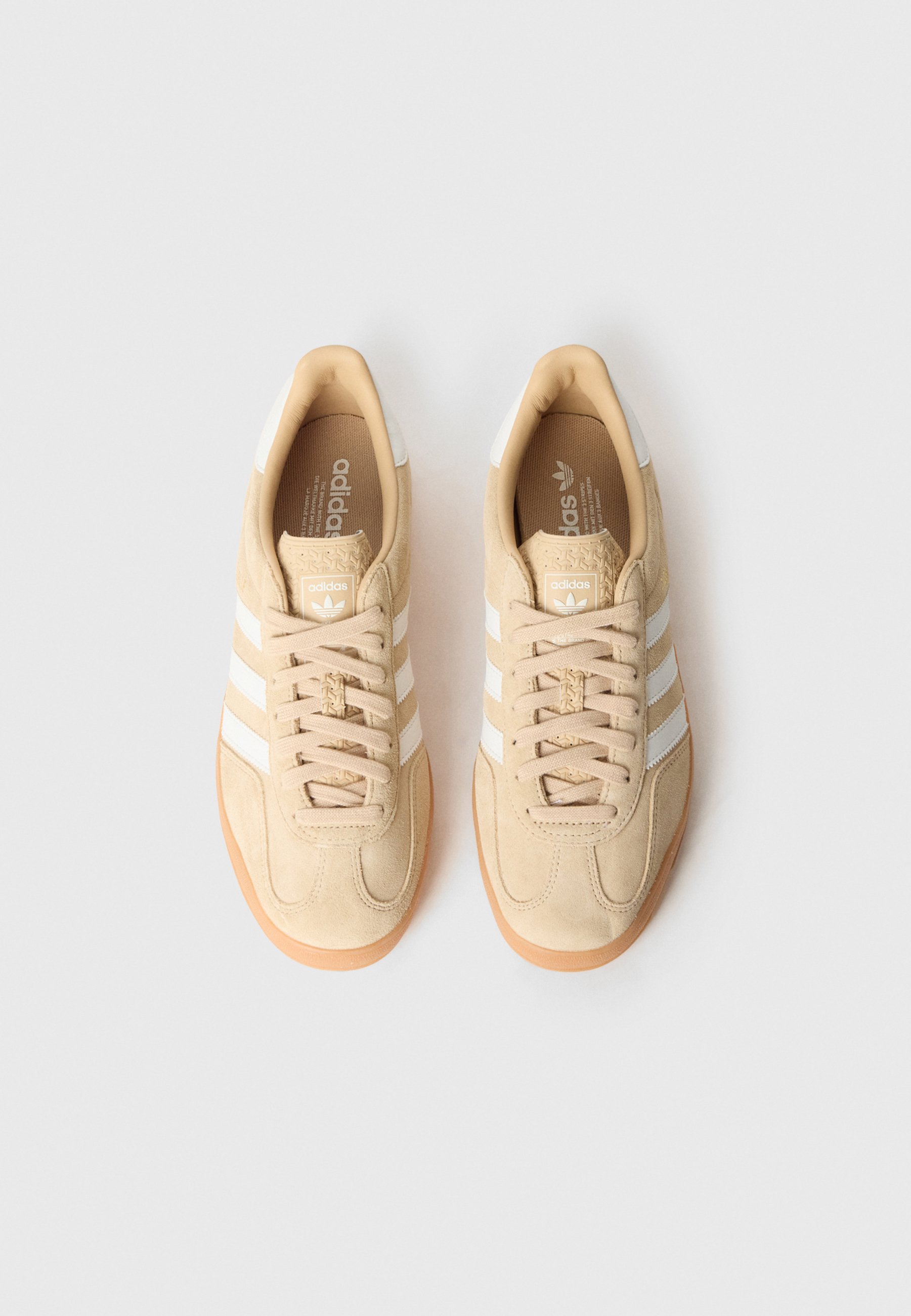 adidas Originals GAZELLE INDOOR UNISEX - Trainers - magic beige