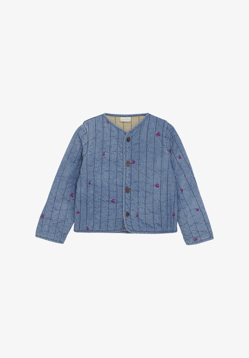 Minymo QUILT WITH EMBROID - Light jacket - ombre blue
