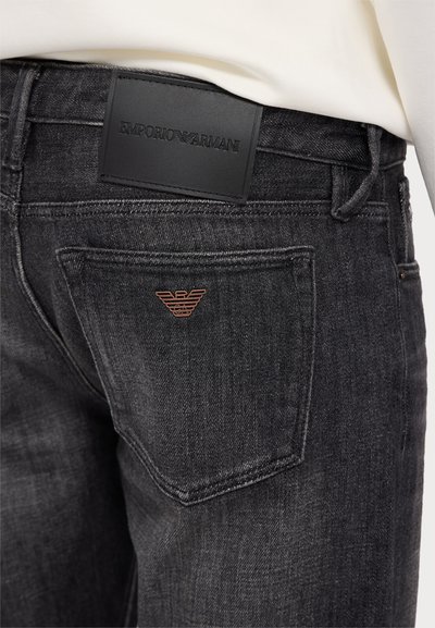 Emporio Armani Slim fit jeans - denim nero