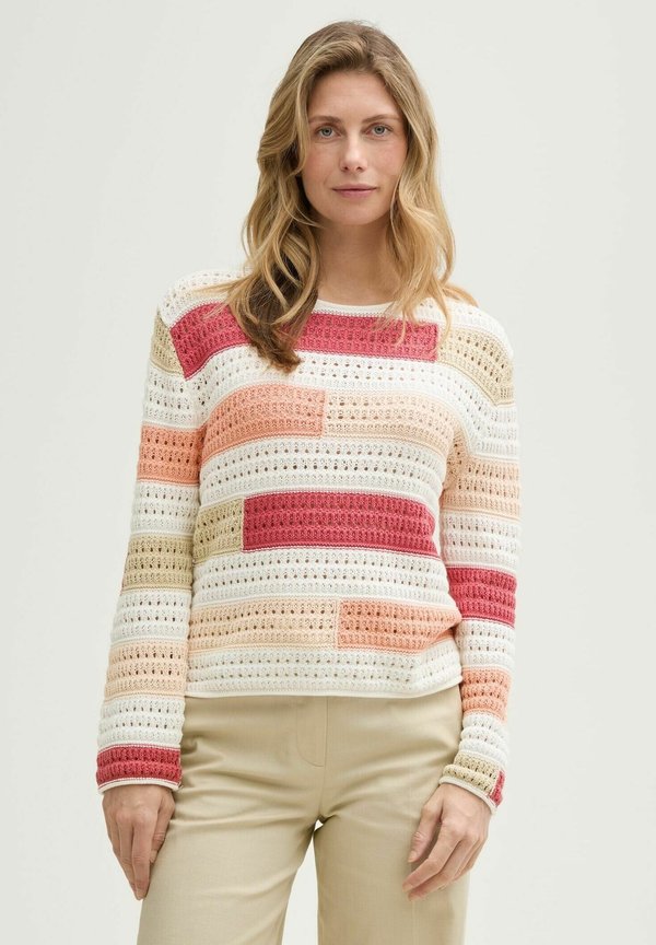 Strickpullover - fresh berry highlight stripe