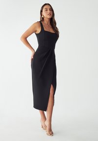 BWLDR ABRIEL MIDI DRESS - Shift dress - black