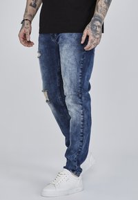 SIKSILK - DISTRESSED  - Slim fit jeans - blue Thumbnail Image 1