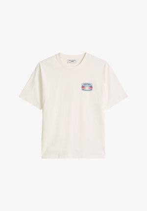 Marc O'Polo DENIM, T-shirt con stampa - silky white