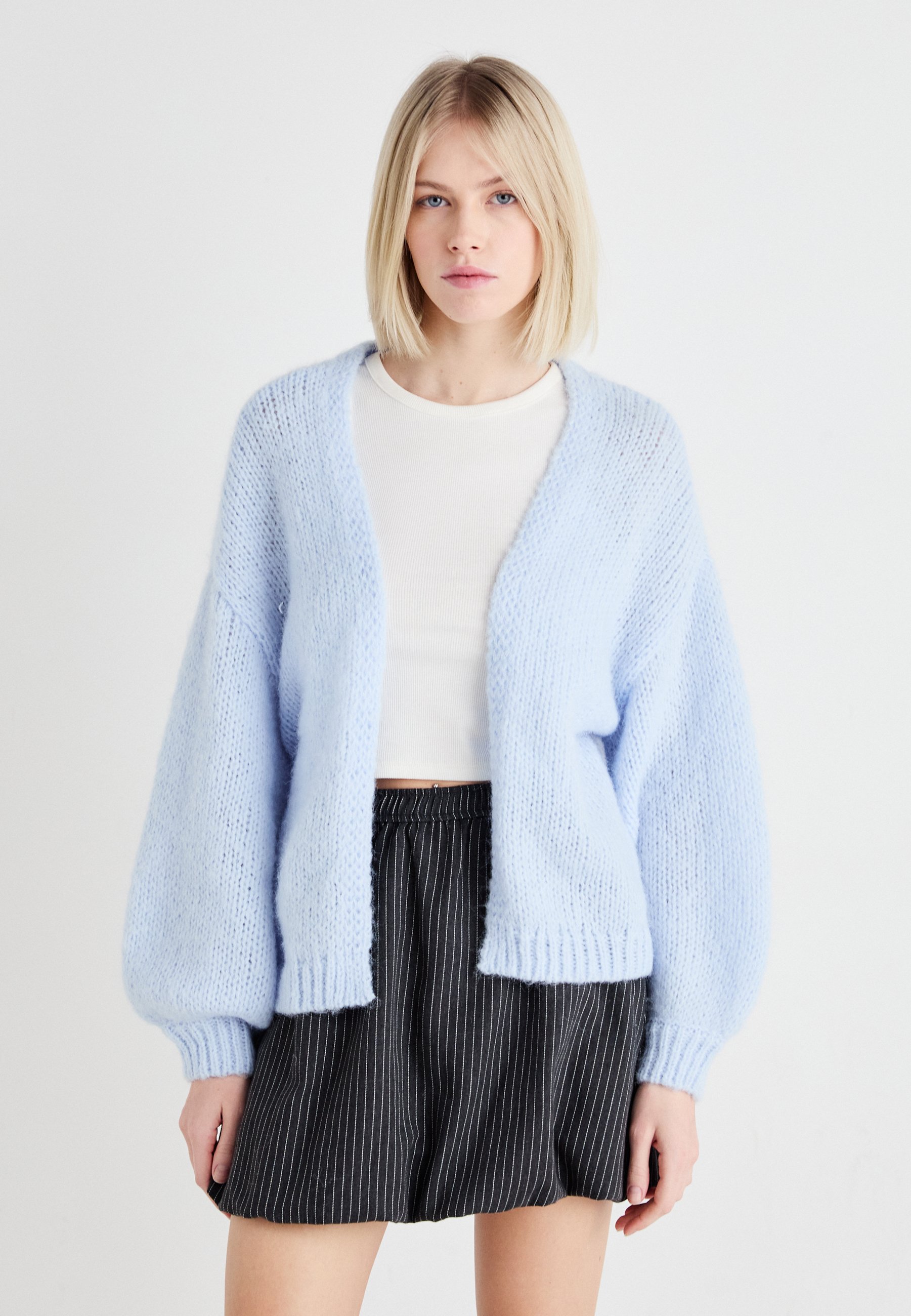 Strickjacke Rundhals Damen VMMAYBE Strickjacke Hellrosa Vero