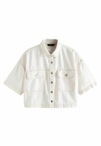 CROPPED - Pogājama blūze - white