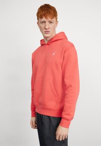 Jordan M J ESS FLC PO - Jersey con capucha - lobster/(white)