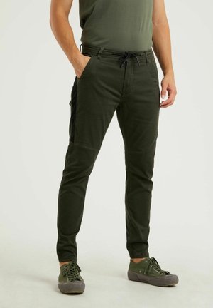 Stoffhose - green