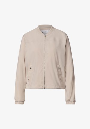 Street One, LANGARM BLOUSON MIT ZIPPER - Chaqueta fina - clay sand