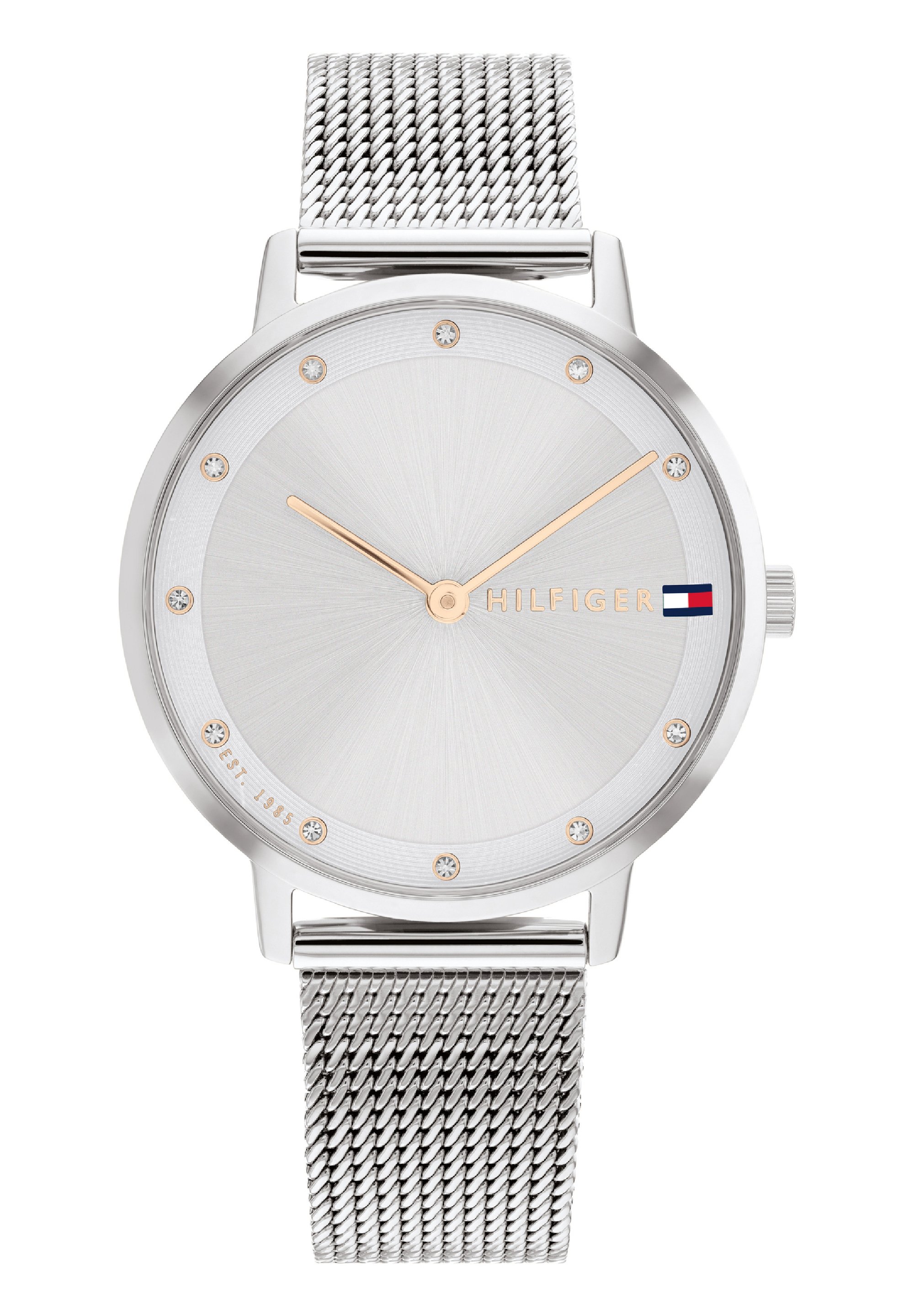 Tommy Hilfiger CLASSIC Uhr silber silberfarben grau