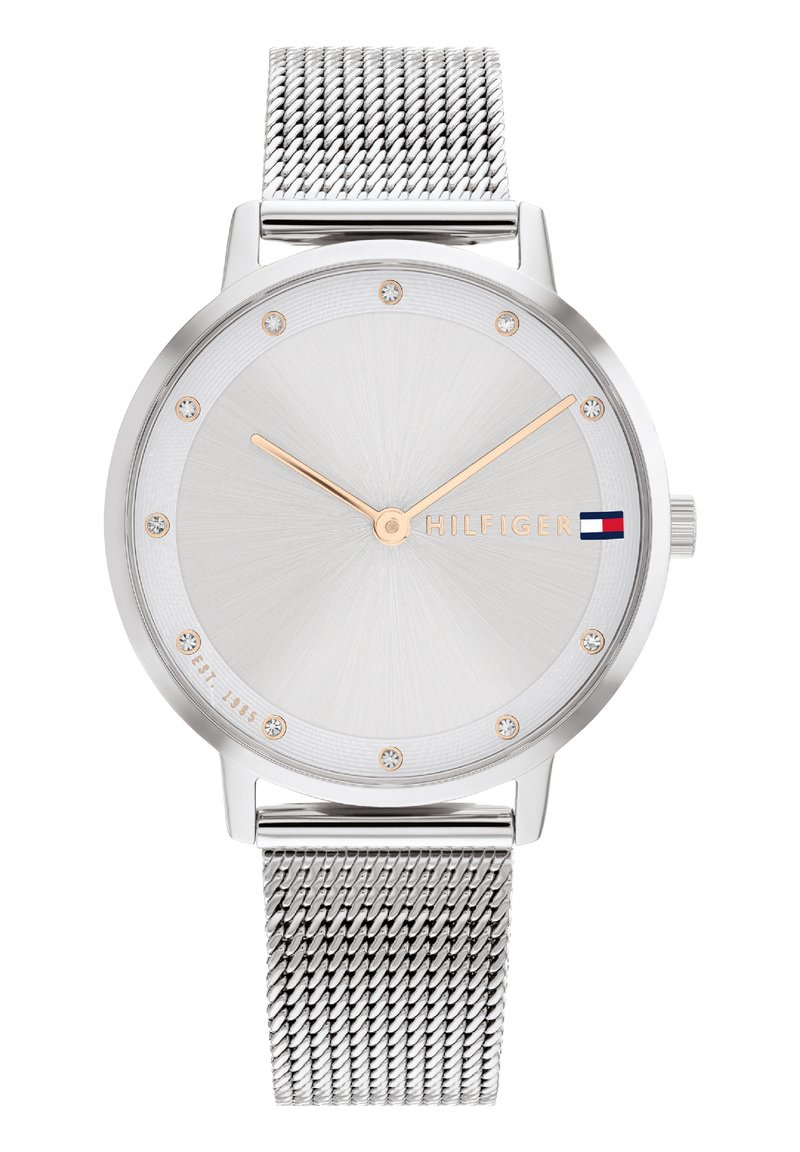 Tommy Hilfiger CLASSIC - Käekell - silber silberfarben grau silberfarben