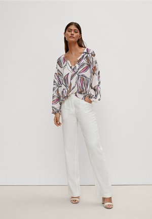 CHEMISIER À IMPRIMÉ ALL OVER - Tunic - off white floral p
