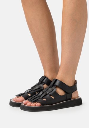 Selected FISHERMAN - Sandaler - black