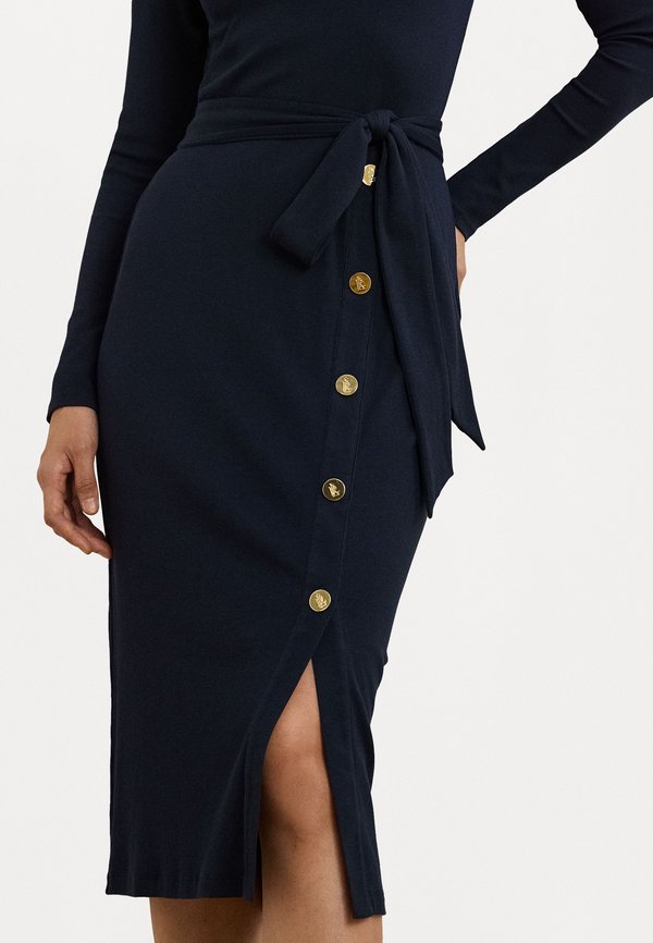 BELTED RIB KNIT DRESS - Jumper dress2