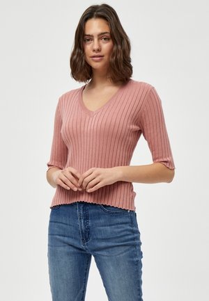 PEPPERCORN PCTANA - T-shirt basic - ash rose