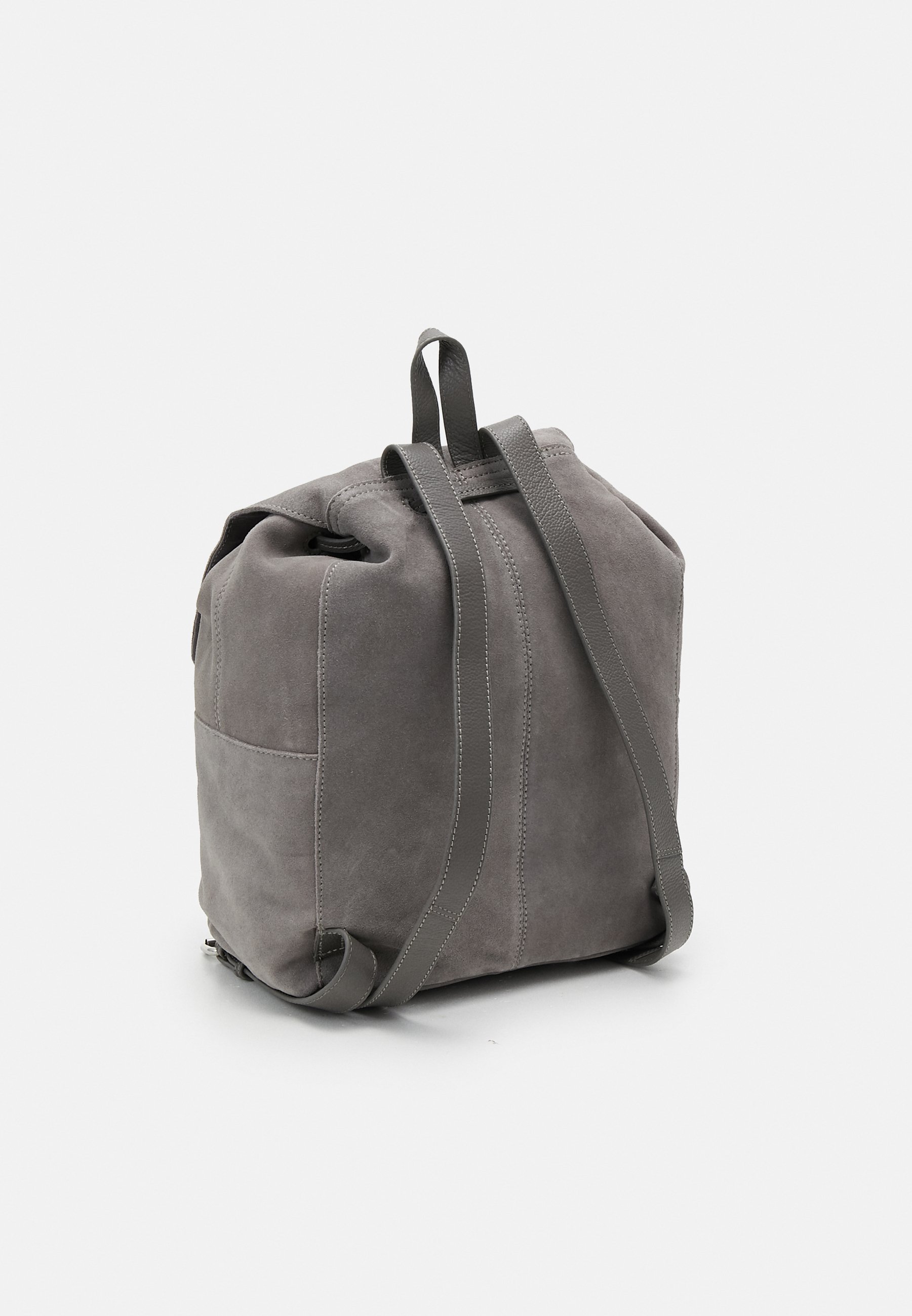 Zign LEATHER - Rucksack - anthracite 