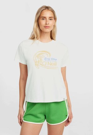 O'RIGINALS CIRCLE SURFER SHORTSLEEVE - T-shirt imprimé - snow white