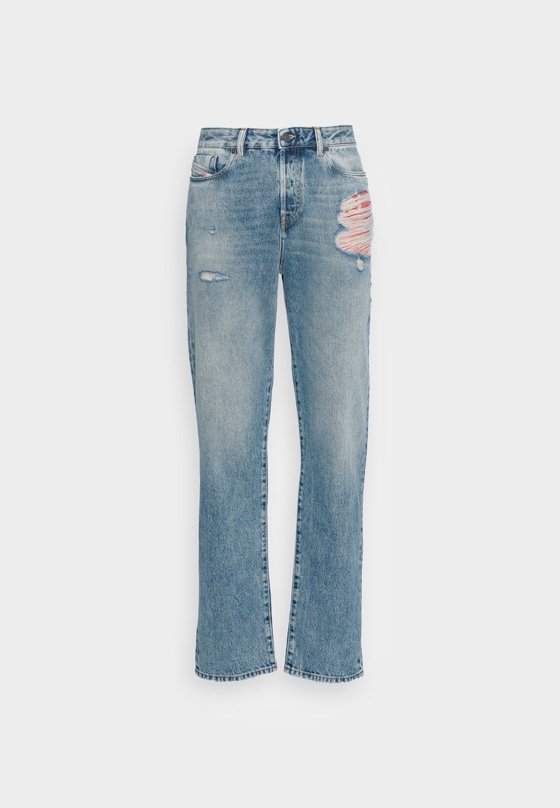 Diesel Straight leg jeans blauw denim/bluedenim