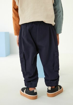 STANDARD - Pantalon cargo - navy blue