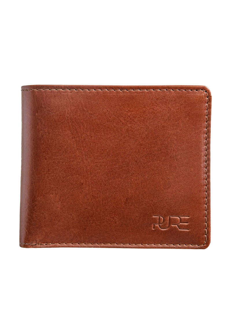 PURE Studios BIFOLD CASTOR - Wallet - cognac