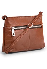 Still Nordic STILLANOUK MINI CROSSBODY - Borsa a tracolla - vintage cognac