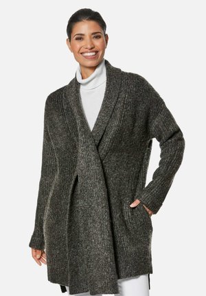 MADELEINE, MIT GLANZ - Gilet - grey   melange