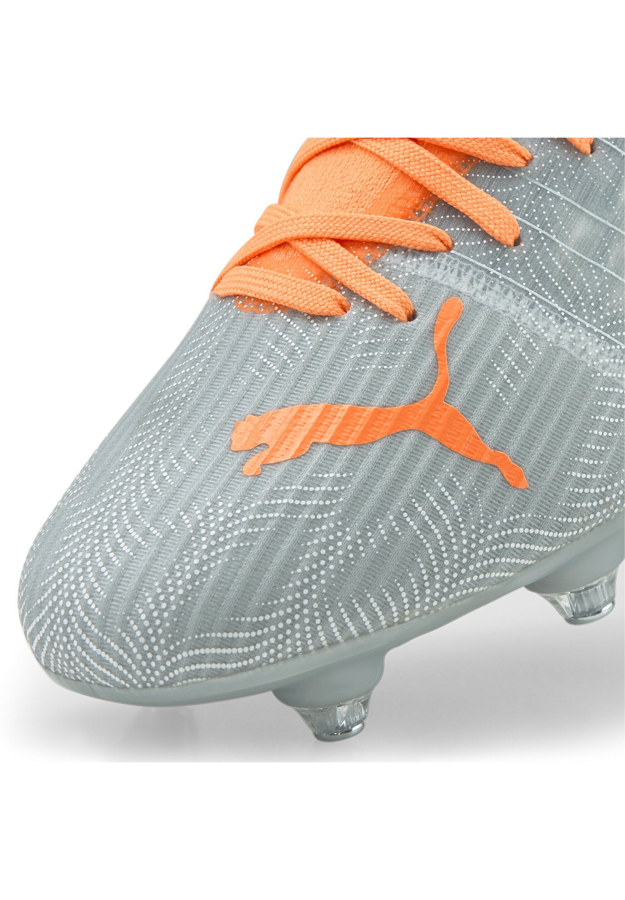 Puma ULTRA MXSG - Voetbalschoenen met kunststof noppen - diamond silver  neon citrus/zilverkleurig - Zalando.nl