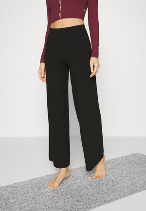 ELATION WIDE LEG PANT - Træningsbukser - black