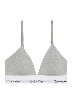 Calvin Klein Underwear, TRIANGLE ICON - Soutien-gorge triangle - grey heather