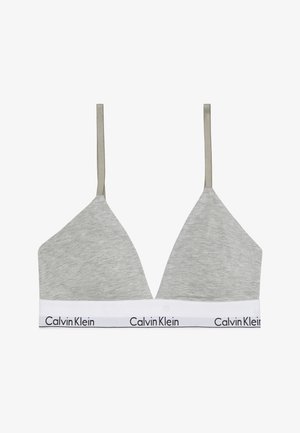 Calvin Klein Underwear, TRIANGLE ICON - Trekants-bh'er - grey heather