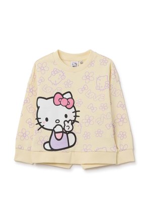 HELLO KITTY - Sweatshirt - light yellow