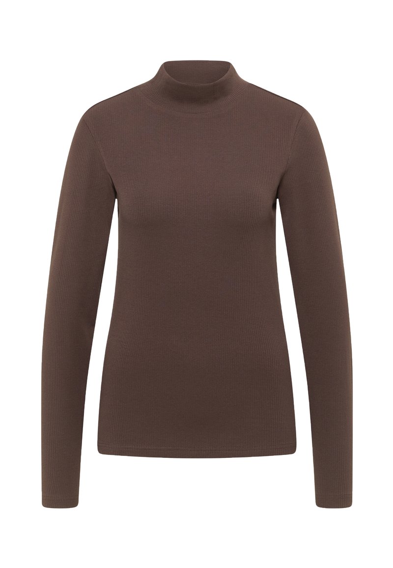 Mustang FAITH - Long-sleeved top - chocolate brown/brown - Zalando
