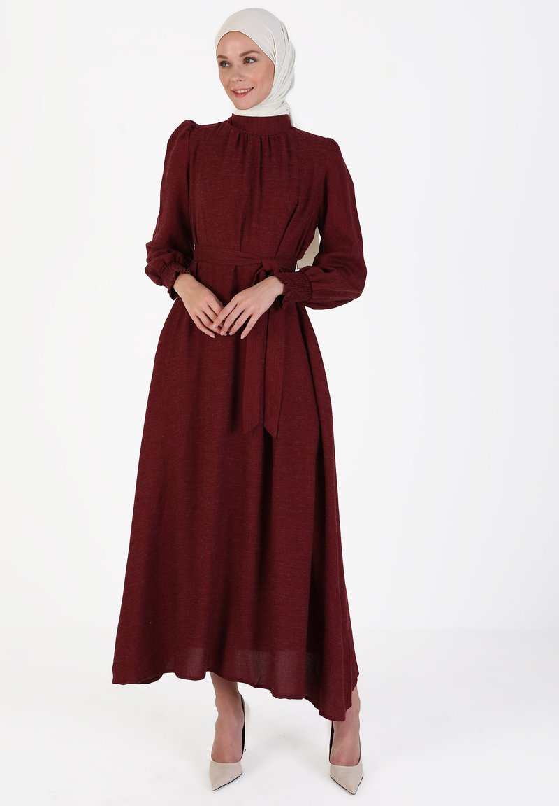 refka casual dress Modanisa CREW NECK REFKA CASUAL - Maxi dress - green