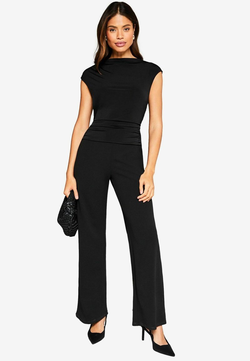 Lipsy CAP SLEEVE - Kezeslábas - black