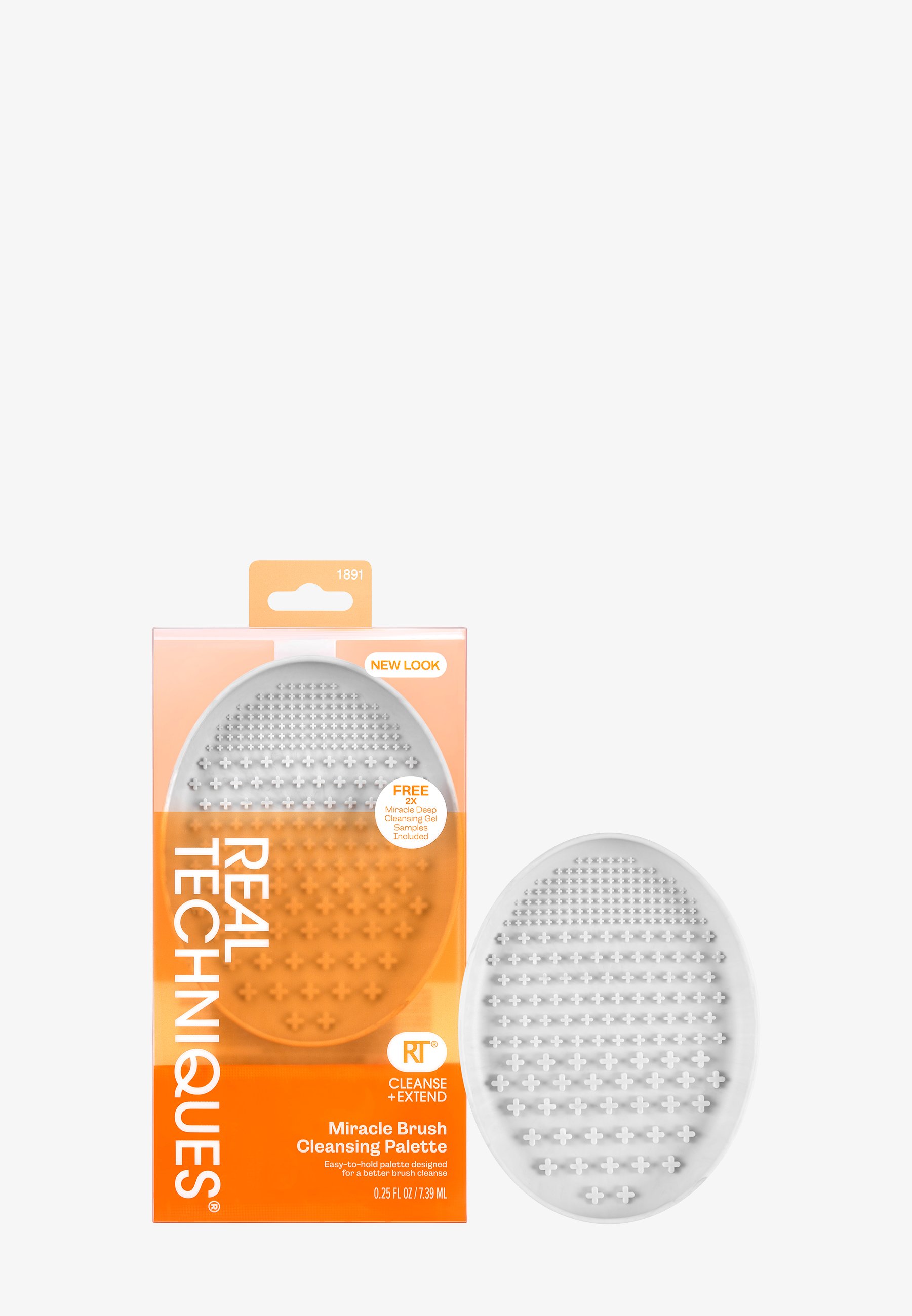 Brushworks Silikon-Make-up-Pinsel Reinigungsschüssel – Faltbar, Leicht, Mit Rillen Für Gründliche Säuberung