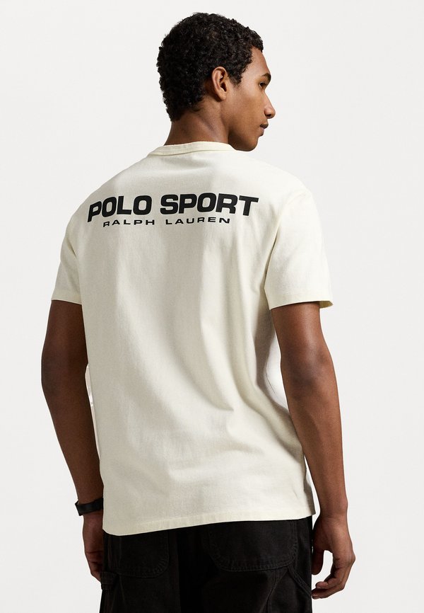 SHORT SLEEVE UNISEX - Print T-shirt - clubhouse cream