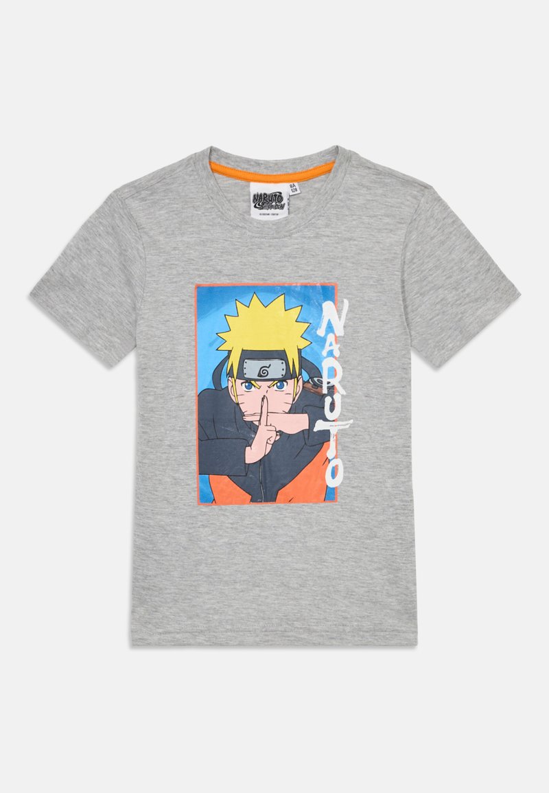 Naruto T-shirt print grijs Naruto T-shirt print grijs